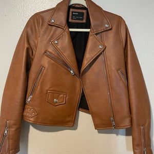 Faux leather Moto Jacket